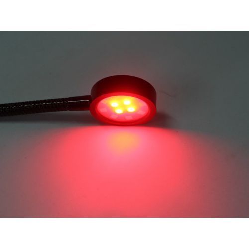 LED CARD WHITE/RED LEDS