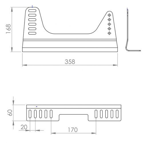 STEEL SIDE MOUNT LIGHTWEIGHT